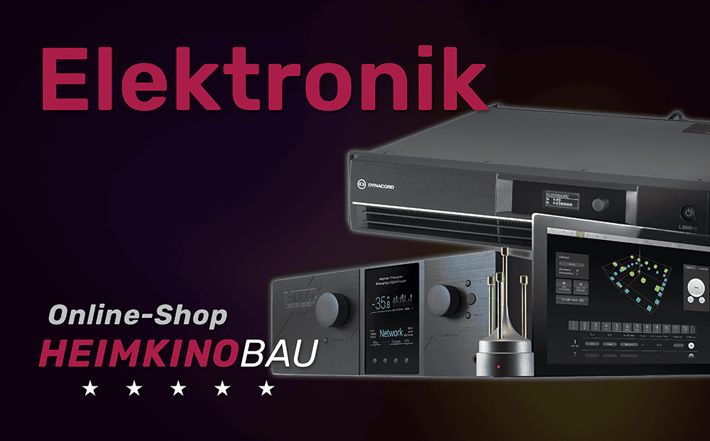 Banner für Heimkinobau-Shop Kategorie Elektronik