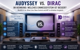 Audyssey vs. Dirac im Heimkino – Vergleich von MultEQ-X, Dirac Live, Bass Control und ART